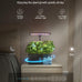 URUQ 8 Pods Hydroponics Growing System with LED Grow Light - Black