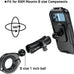 iMESTOU Waterproof ATV Phone Mount Suitble for 5.5"-6.8" Phones (Size L)