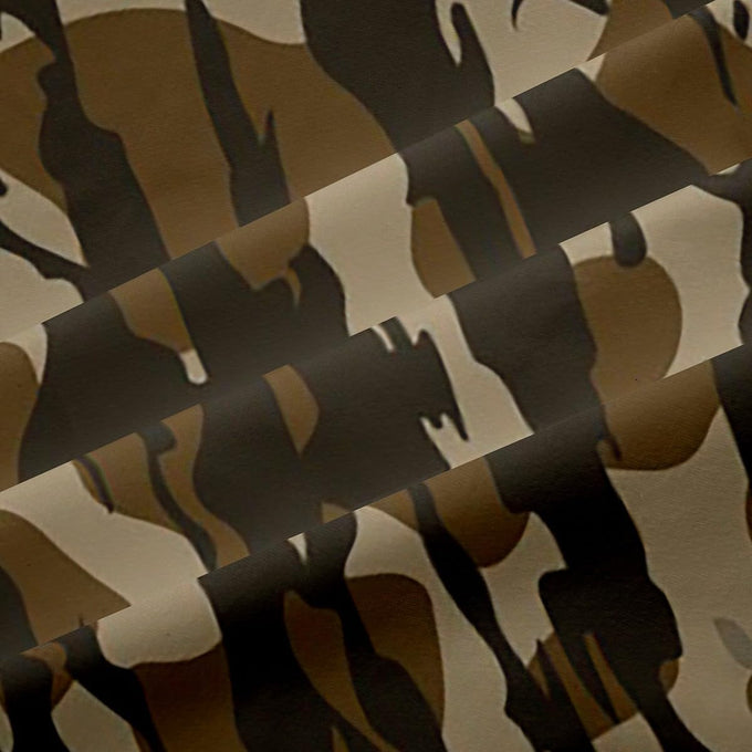 Feelyou Camouflage Camo Treatments Window Curtain 2 Panels 52 x 90 Inch