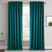 RYB HOME Extra Long Velvet Curtains 102 inches for Sliding Patio Glass Door