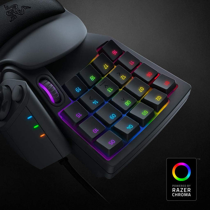 Razer Tartarus V2 Left-Handed Gaming Keypad, 32 Programmable Keys, Black
