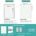 Changshade Blackout Roller Shades Cordless for Windows,100% Room Darkening Window Blinds for Bedroom,Thermal Insulated UV Protection,Easy Install Pull Down Shades for Home,35.5" w x 72" h,White