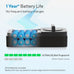 ULTRALOQ Bolt Fingerprint WiFi Smart Lock with Door Sensor, Remote Access