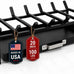 FEBTECH Fireplace Grate 17 inch with Removable Ash Tray and 6 Support Bars
