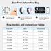 Smart Ring for Women Men Without Subscription Ceramic Design Health Tracking smart Ring for Sleep, Heart Rate, Stress & Activity Tracking (White, 9)