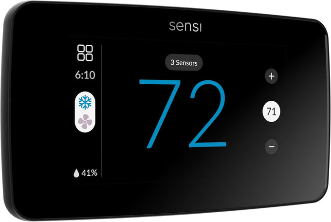 Sensi Touch 2 Smart Thermostat Wi-Fi, Alexa, Energy Star Certified, ST76
