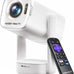 Aurzen Roku TV D1R air USB-C Powered Smart Portable Outdoor Projector White