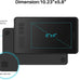 HUION Inspiroy H640P 6x4 inch Drawing Tablet 8192 Pen Pressure