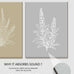 VIYYIEA Art Acoustic Wall Panel, Boho Botanical Sound Absorbing Panels