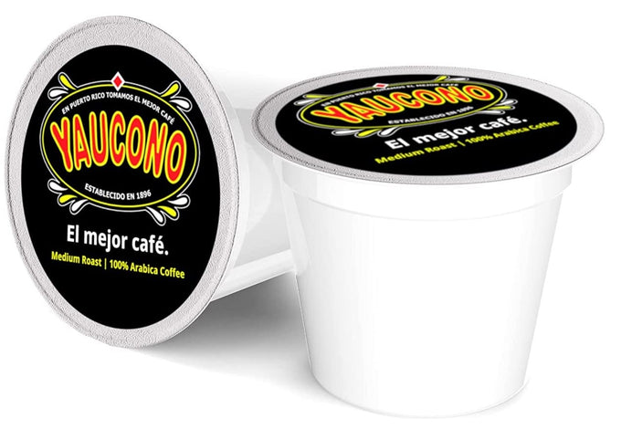 Yaucono Medium Roast Coffee Pods, Keurig Compatible, 72 Count