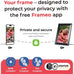 Frameo Digital Picture Frame, 10.1'' Frameo Digital Photo Frame WiFi, 32GB