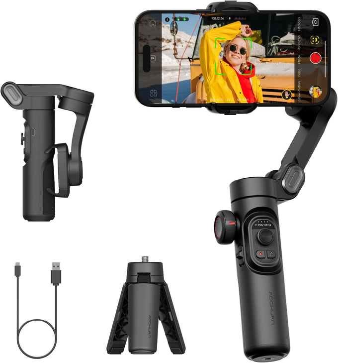 AOCHUAN Smart XE w/Focus/Object Track Gimbal Stabilizer for iPhone Gimbal