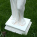 Outdoor Statue, Nymph Sculpture Goddess of Greek Mythology Roman Style for Garden Patio Yard Lawn Porch Decor, Ivory