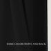 Sanceor Blackout Extra Long Curtain,Room Darkening High Ceiling Draperies for Living Room, Soft Textured Thermal Insualted Blackout Extra Tall Curtains 18ft Length(Black,1 Panel,52 x 216 Inch)