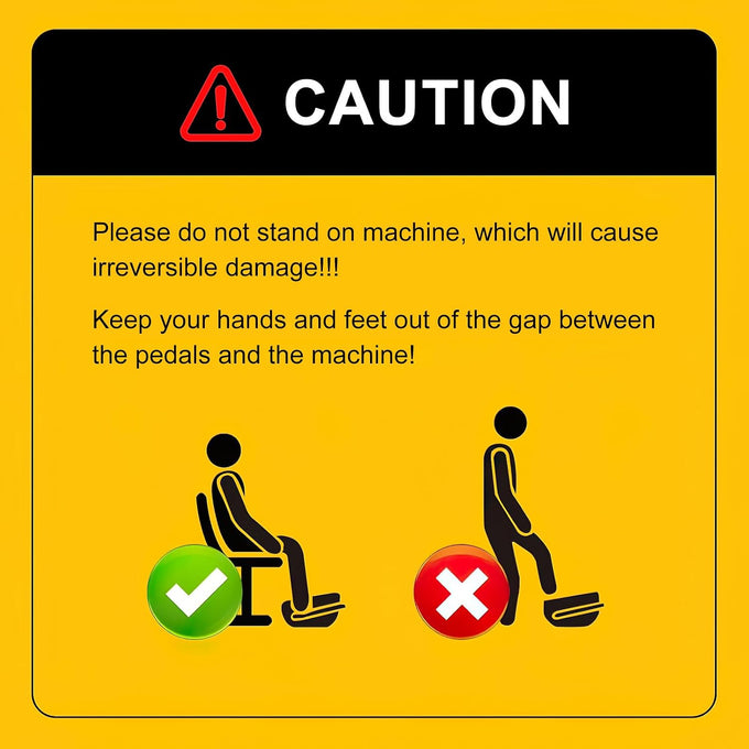 Under Desk Elliptical Leg Exerciser While Sitting for Seniors