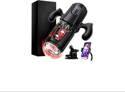 2026 Upgraded Version Efficient Mode Hands Free Male Masterburbatar, 7 Speed Extension Adjustment Silicone Underwear SXE71