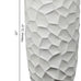 LuxenHome 22" H Concrete Tall Planter with Drainage Hole and Rubber Plug
