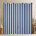 Feelyou Yellow White Striped Blackout Curtains Striped Darkening Drapes for Bedroom Living Room Decor Basic Simple Thermal Insulated Shades Geometric Window Treatments, 2 Panels 52 x 90 Inch