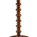 Convenience Concepts Palm Beach Spindle Table 17.75" -Traditional Solid Wood Round Side Accent, Display Pedestal for Transitional Living Room, Entryway, Hallway, or Bedroom, Blue