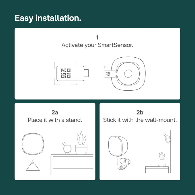 ecobee SmartSensor 2-Pack - Temperature & Occupancy Sensor