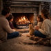 FEBTECH Fireplace Grate 17 inch with Removable Ash Tray and 6 Support Bars