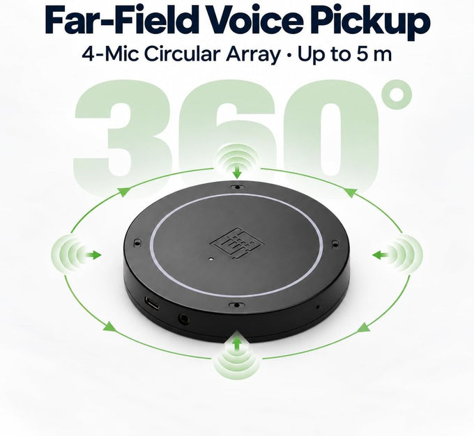seeed studio reSpeaker XVF3800 4-Mic Array with XIAO ESP32S3 and Case