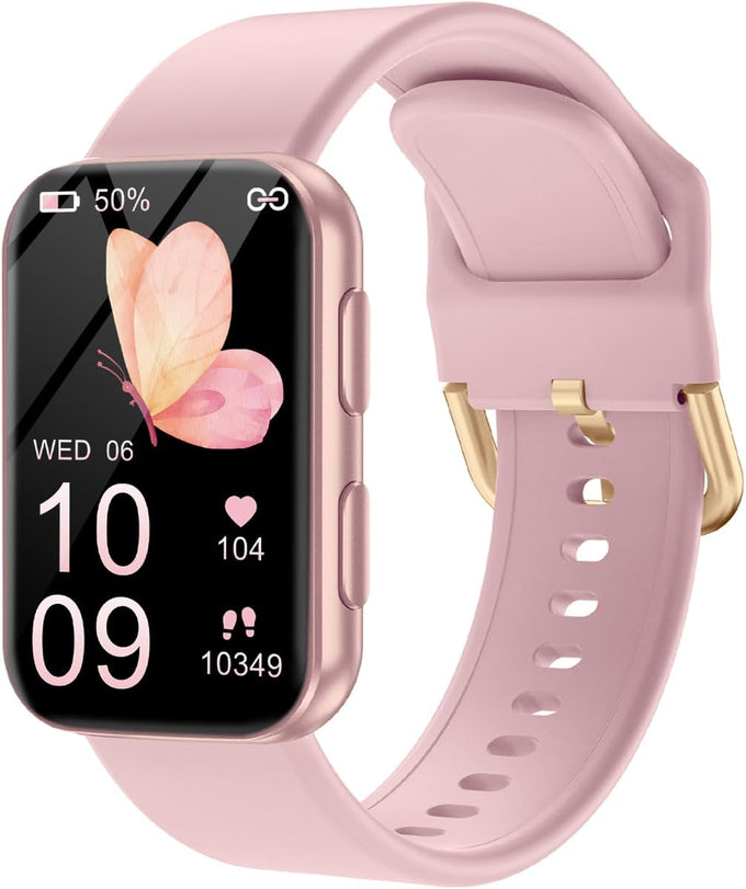 MorePro Fitness Tracker Watch with 24/7 Heart Rate/Blood Pressure Monitor