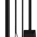 Fire Beauty 5-Piece Wrought Iron Indoor Fireplace Tools Set