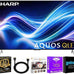 Sharp 4TC65HP7KIT1 65 inch Class AQUOS QLED 4K Ultra HD Xumo Smart TV Quantum Color HDR Motion