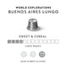 Nespresso Original, Buenos Aires Lungo, Light Roast, 50-Count Coffee Pods