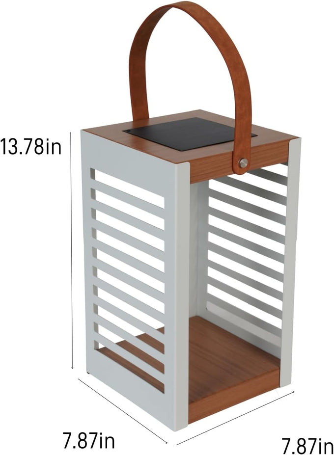 EcoGreen Solar Floor Lamp, Solar Lanterns Outdoor Waterproof for Yard