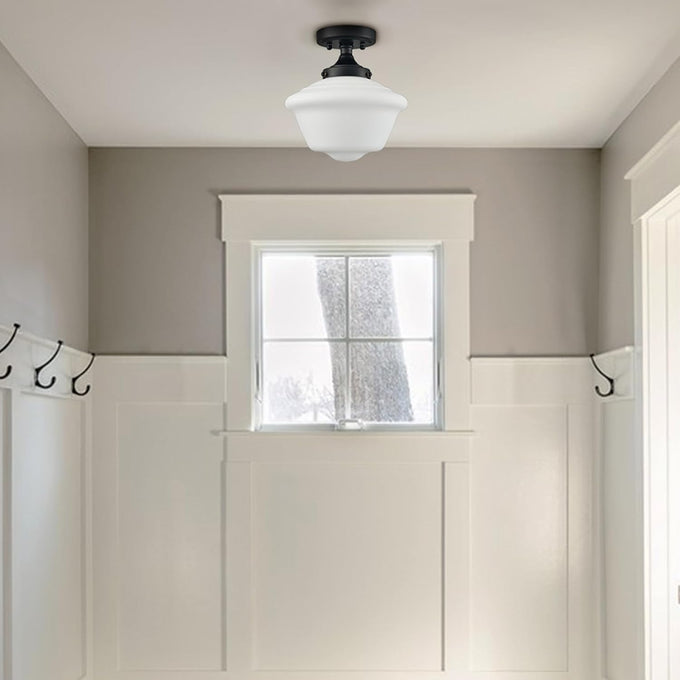 SAMTEEN Modern Farmhouse Black Schoolhouse Light Fixtures