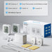 GoveeLife WiFi Refrigerator Thermometer 2-Pack with Gateway & LCD Display
