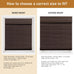 SEEYE Cordless Bamboo Roman Shades, Blackout Natural Bamboo Blinds for Indoor Windows, Roll Up Blind Privacy Shade for Home, Office, Door, UV Resistant & Easy to Install, 42" W x 64" H, Brown