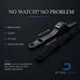 Smart Bracelet – Any Watch is a Smart Watch | Built-in GPS Fitness & Health Tracker | with Watch Integration Strap, Silicone & Nylon Bands | Sleep, Heart Rate & Activity Tracking IP68 Waterproofing