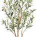Bellacat Faux Olive Tree with Natural Wood Trunk, 7ft, 1Pack