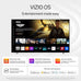 VIZIO 40 Inch V Series FHD LED Smart TV 1080p Bluetooth Compatible, with HDR/HDR10 HLG, Airplay 2, Chromecast Built-in, HDMI VRR and DTS Virtual X (VFD40M-0810)