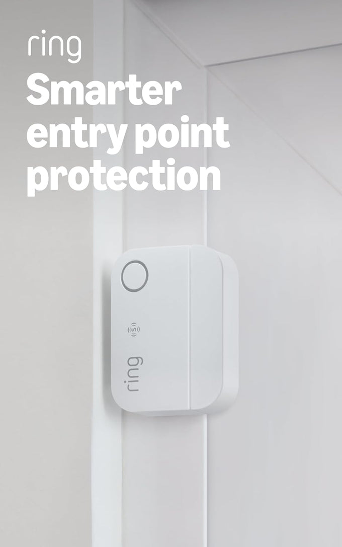 Ring Sensors: Window & Door Sensor (newest model) 6-pack – Instant notifications, on Amazon Sidewalk, Pro Monitoring available (sold separately)
