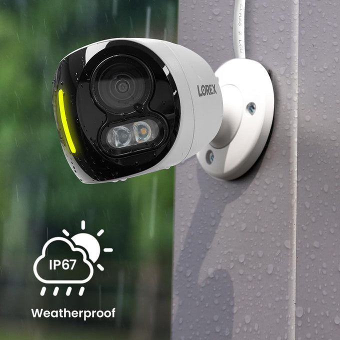 Lorex Classic App | 4K IP Add-On Wired Dual Lens Security Camera