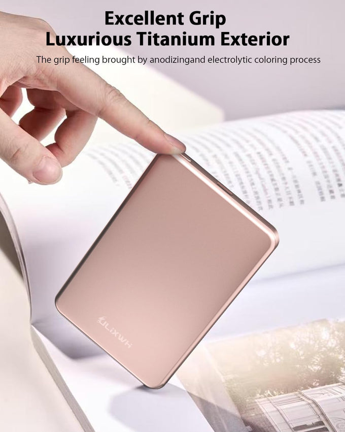 ULiXWH [0.3" Ultra Slim] [Alloy-Made] for Magsafe Portable Charger iPhone