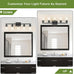 Matte Black Bathroom Light Fixtures, 5-Light Vanity Lights over mirror