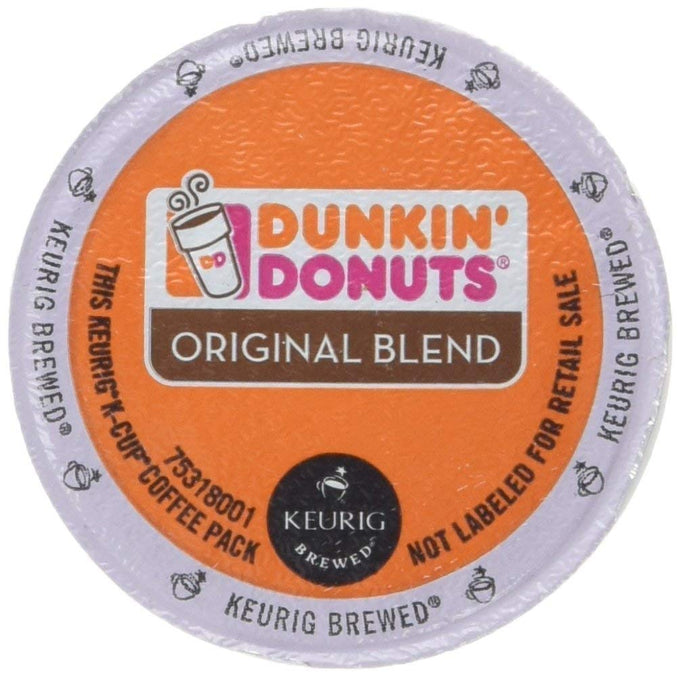 Dunkin Donuts Original Blend K-Cup Pods, 44 Cups (2 Pack)