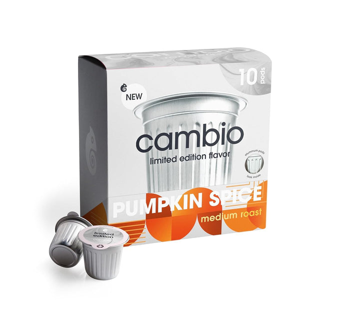 Cambio Roasters Light Roast Coffee Pods - Recyclable Aluminum Pods, 60ct