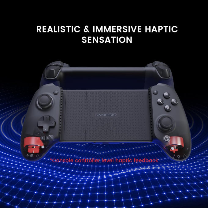GameSir G8 Plus Bluetooth Mobile Game Controller for Switch & iOS & Android & Tablets, Wireless Gamepad with Hall Effect Joysticks/Hall Trigger, Play Minecraft, Genshin Impact, Call of Duty Mobile