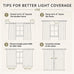 Blackout Curtains for Bedroom, Buffalo Plaid Curtains for Living Room