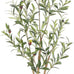 Bellacat Faux Olive Tree with Natural Wood Trunk, 7ft, 1Pack