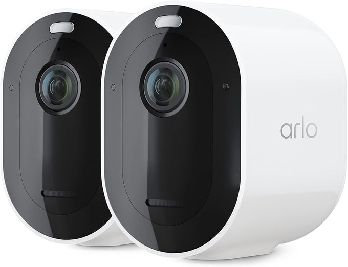 Arlo Pro 5S - Wireless Security Camera 2K HDR - 4 Cameras, White