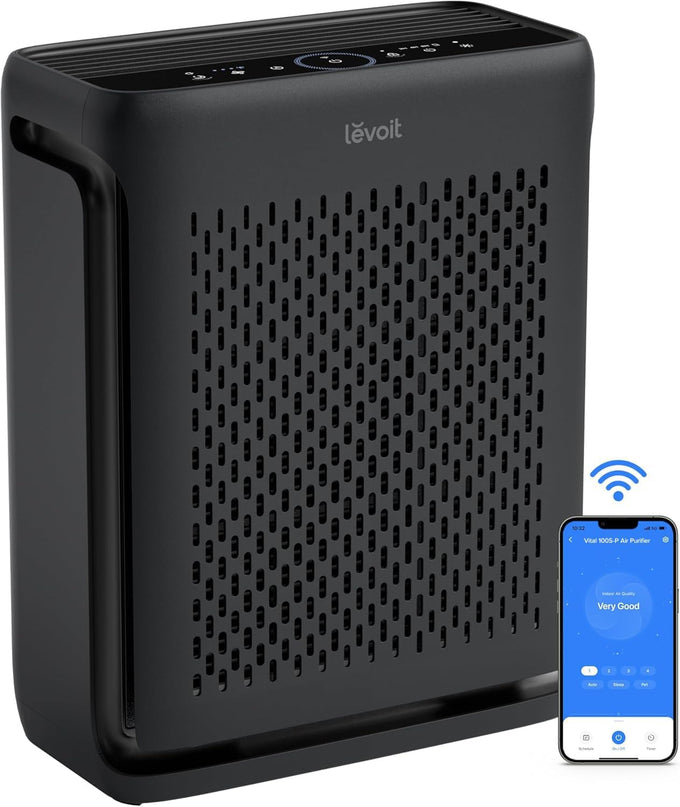 LEVOIT Air Purifier for Home Pets Bedroom Dorm Room Washable Pre-Filter