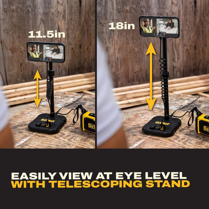 DEWALT Heavy Duty Magnetic Wireless Charging Stand w/USB Ports