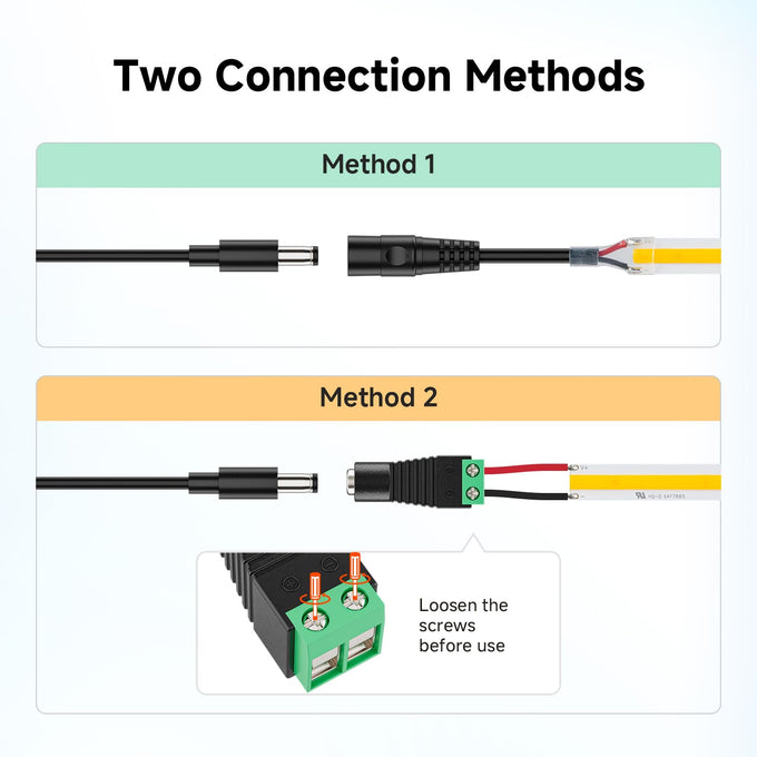 BTF-LIGHTING DC5V 10A 50W LED Driver 2 Pack, Class 2 Transformer